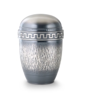 Kupferurne Silber-Auflage, Fries Bronzegu&szlig;,