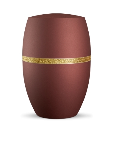 Naturstoffurne Infinity Glamour Gold,