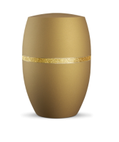 Naturstoffurne Infinity Glamour Gold,