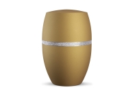 Naturstoffurne Infinity Glamour Silber,
