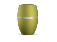 Naturstoffurne Infinity Glamour Silber,