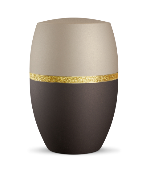 Naturstoffurne Infinity Glamour Bicolor,