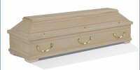 schlichte Kiefer-Ahorntruhe 240, natur