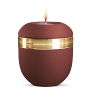 Porzellan-Gedenklicht Infinity Ouro,