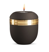 Porzellan-Gedenklicht Infinity Ouro,
