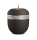 Porzellan-Gedenklicht Infinity Glamour Silber,