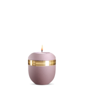 Porzellan-Gedenklicht Infinity Ouro,