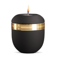 Porzellan-Gedenklicht Infinity Ouro,