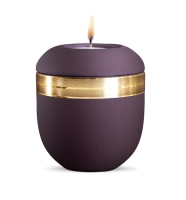 Porzellan-Gedenklicht Infinity Ouro,