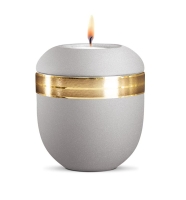 Porzellan-Gedenklicht Infinity Ouro,