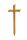 Eichengrabkreuz, abgerundete Kanten,150x60x11 cm