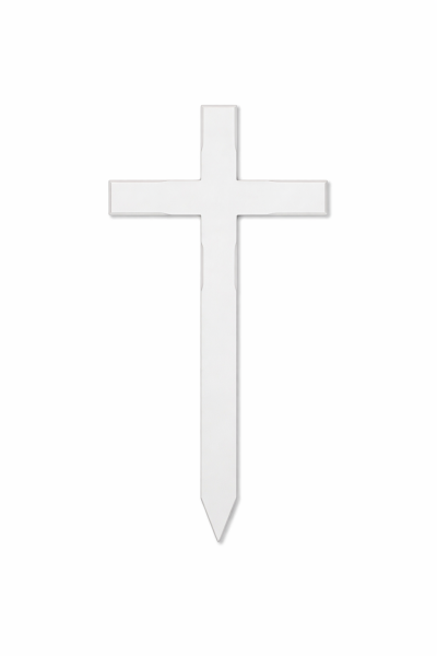 Eichengrabkreuz, 85x48x8 cm