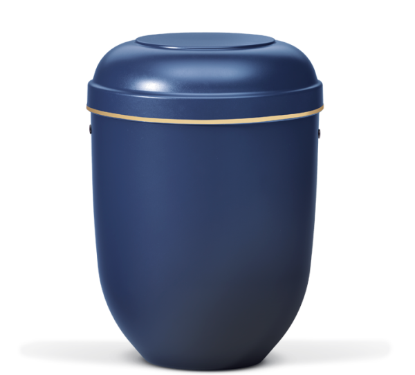 Biourne Blau mit Goldband