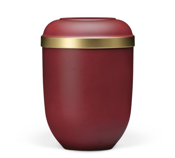 Biourne Weinrot-Velour, Goldrand