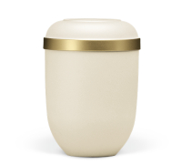 Naturstoffurne, Hell Beige Velours