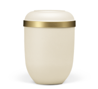 Naturstoffurne, Hell Beige Velours