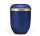 Biourne Saphirblau-Velour, Goldrand