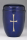 Stahlurne Kobalt-Blau, Goldkreuz
