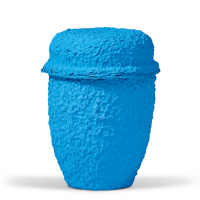 Seeurne, Zellulose, Hellblau