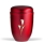 Stahlurne Weinrot, Dekor Calla