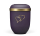 Naturstoffurne, Violett Velours,