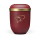 Biourne Weinrot-Velour, Goldrand, Dekor Herzen
