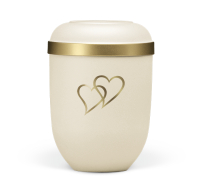 Naturstoffurne, Hell Beige Velours