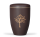 Stahlurne Fume, Goldband Moderner Baum