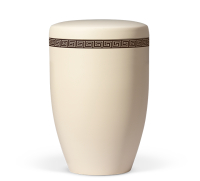 Naturstoffurne, Elfenbein-Beige,