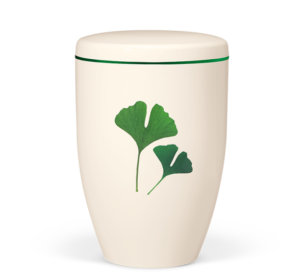 Naturstoffurne, Wei&szlig;-MATT