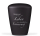 Naturstoffurne, Anthrazit Velours,