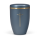 Naturstoffurne Perlmutt blau Stripdome Kreuz und Goldband