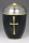 Stahlurne, Schwarz, Deckel ZIHESTA,