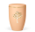 Ockerorange,  Dekor: Baum, Gold/weiss verspiegelt, Goldband