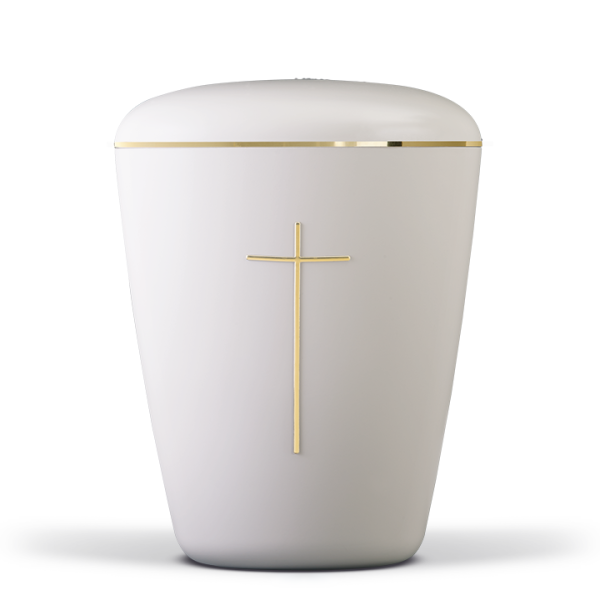 Biourne Cremewei&szlig;, Kreuz Stripdome, Goldband
