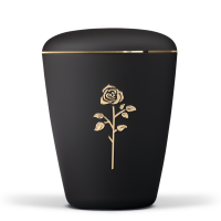 Biourne Anthrazit Velour Rose Stripdome , Goldband