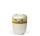 Mini-Keramikurne Cremeweiss-Perlmutt, Dekorband Parklandschaft