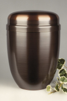 Kupferurne, dunkel galvanisch,