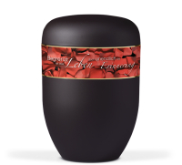 Naturstoffurne, Anthrazit Velours