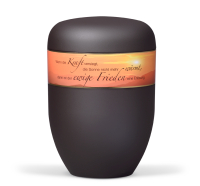 Naturstoffurne, Anthrazit Velours