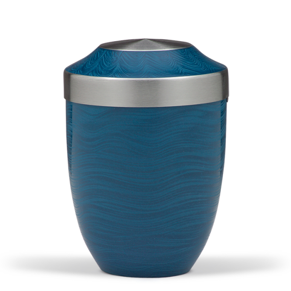Stahlurne, Durocit-Blau, Veredelte