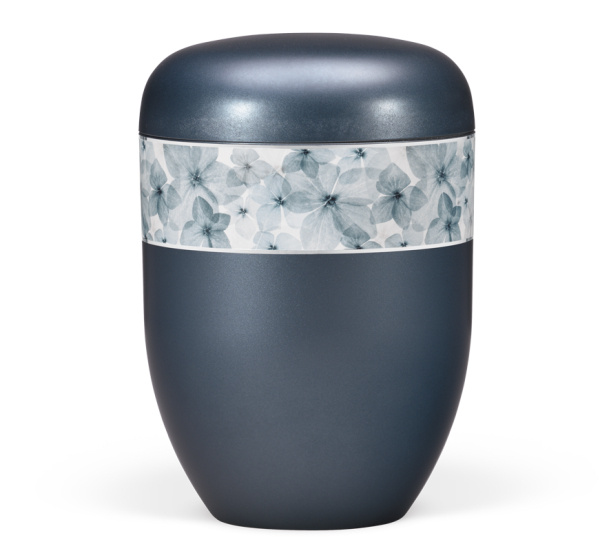 Naturstoffurne, BlauPerlmutt,