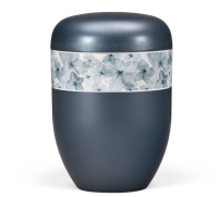 Naturstoffurne, BlauPerlmutt,