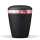 Biourne Anthrazit Velour,  Dekorband: Rosenbl&uuml;te