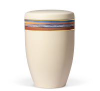Naturstoffurne, Elfenbein-Beige,