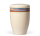 Naturstoffurne Elfenbein Beige Dekor Abendstimmung