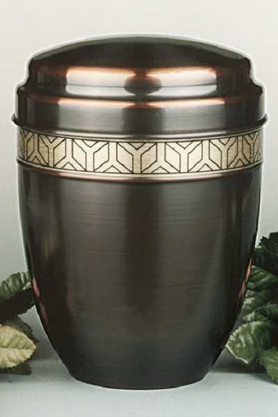Kupferurne, Dunkel, Runenband
