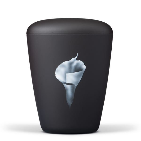 Biourne Anthrazit Velour, Airbrush: Calla