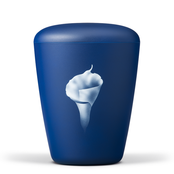 Biourne Saphirblau Velour, Airbrush: Calla