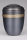 Kupferurne Dunkel galv.Messing Zierband (Raute)